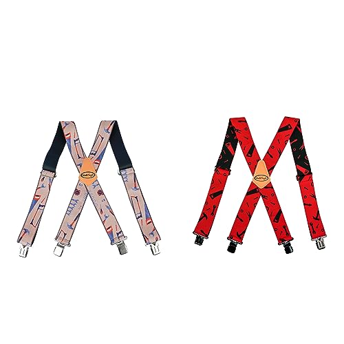 Image of MELOTOUGH Suspenders for Men Heavy Duty for Big and Tall Work Suspenders with Strong Clip for Pants,Jeans