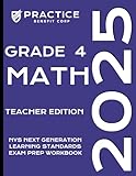 2025 Grade 4 Math Teacher Edition (2025 NYS Exam Prep) -  Independently published