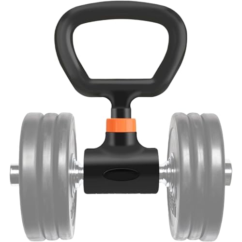 Poignée convertisseur de kettlebell réglable et amovible pour haltères