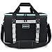 INSMEER 48L Groß Kühltasche Faltbare, 65 Can Thermotasche Picknicktasche Lunchtasche Kühlbox, Wasserdicht Isoliertasche für Ausflug, Picknick, Auto, Einkaufen, Schwarz