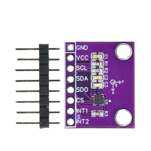 Módulo LIS2DH12TR sensor de aceleración de tres ejes con placa de desarrollo MCU para proyectos 2