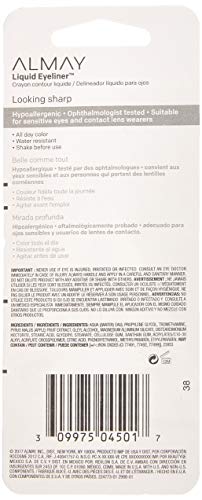 Almay Liquid Eyeliner, Black 221, 0.1 Ounce #TOP2