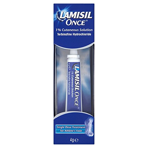 Price comparison product image 5 x Lamisil Once 1% Cutaneous Solution 4g