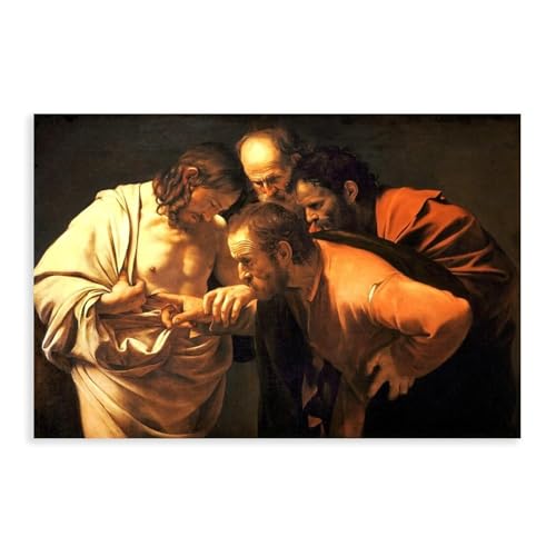 Toile d'art Caravaggio Saint Thomas | Éveillez votre sensibilité artistique chaque jour