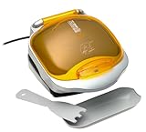 George Foreman GR10ABWO Champ Grill with Bun Warmer, Orange