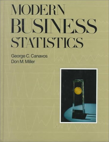 Modern Business Statistics