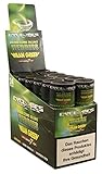 cyclone shape erfahrungen kein Tabak enthalten Cyclones Mean Green Kräuter Blunts mit Holztip Double 1 Box (12 Packungen/ 24 Blunts)