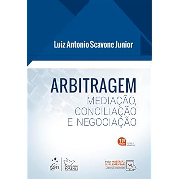 Capa do livro Arbitragem - Mediação, Conciliação e Negociação