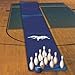 Flagship Carpets Strikes N' Spares Bowling Skills Area Rug for Home or School Learning Area, Childrens Activity Mat, Kid's Playroom Carpet, 30'