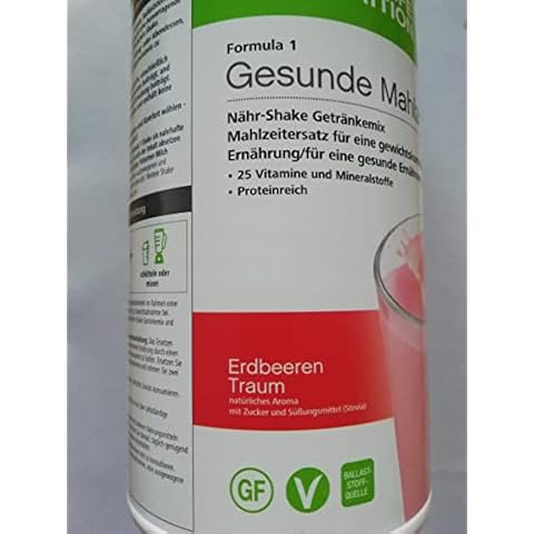 Herbalife Formula 1 Gesunde Mahlzeit Erdbeere 550 g Cover