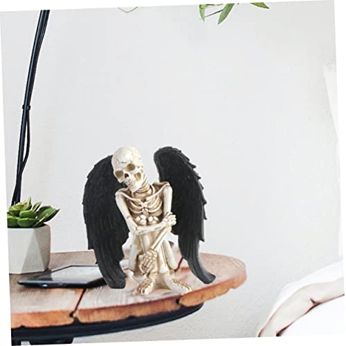 Crânes en résine Halloween Cabilock - Solution décorative squelette