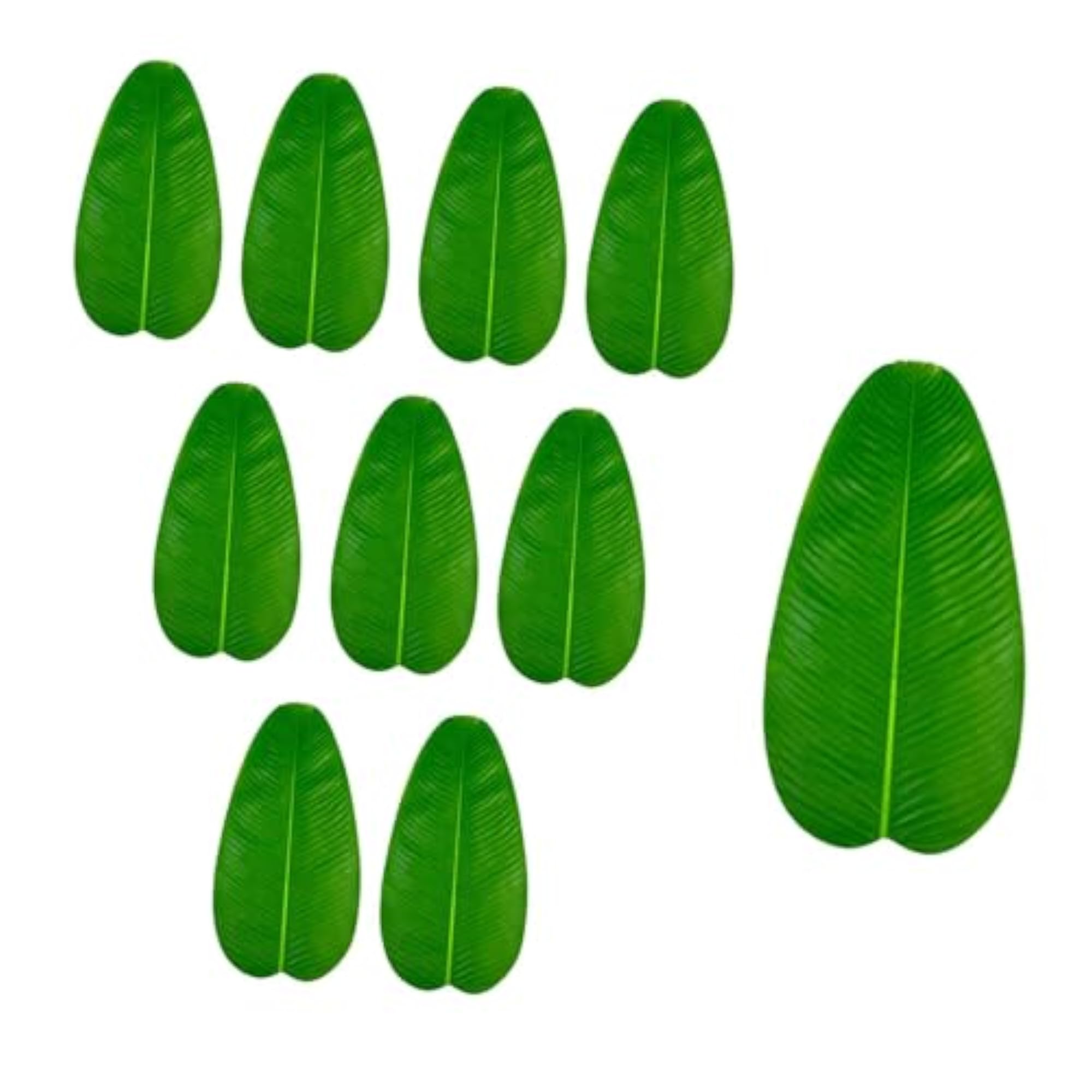 Simulated Banana Leaf Decorative Placemat, Green