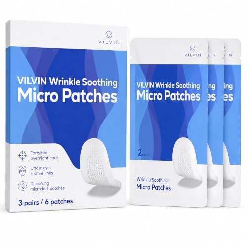Dissolving Microdart Under Eye Patches and Smile line with Hyalur...