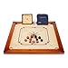 Uber Games Carrom Game Board Set- Standard Edition
