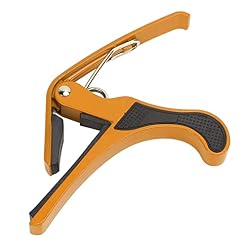 Capo, Guitar Capo Perfect Tone Alliage facile à utiliser pour mandoline(Or) - Les Beatles, Paul McCartney, John Lennon, RIngo Starr, George Harrison Capo, Guitar Capo Perfect Tone Alliage facile à utiliser pour mandoline(Or) – Image 3