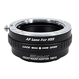 KECAY® AF - NEX Adaptador de Montaje de Lente Sony Minolta MA AF Mount a Sony NEX E-Mount Cámara, para Sony NEX-3, NEX-3C, NEX-5, NEX-5C, NEX-5N, NEX-5R, NEX-6, NEX-7, NEX-F3, NEX-VG10, VG20