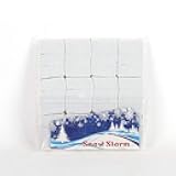 SUMAG Super Thin Snowstorms Snowflake Snow Paper (1Pack=12Pcs) Magicians Stage Street Gimmick Props Accessories (White)