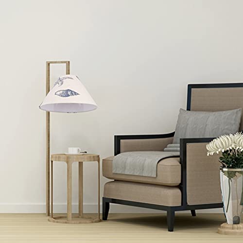 Osaladi Chandelier Shades Linen Cloth Lampshade Rustic Table Light Shell Cover Light Accessories For Chandeliers Floor Light Bedroom Light Nautical Decoration #TOP6