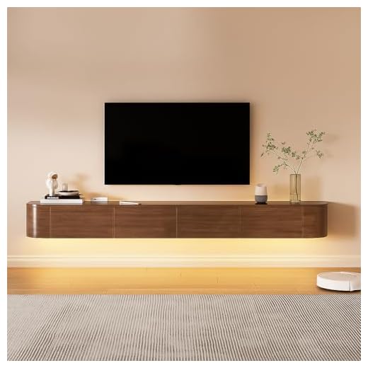 FGNIXLN 200CM TV Lowboard mit LED