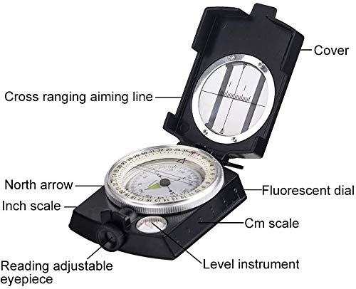 Hovico Military Lensatic Sighting Compass #TOP15