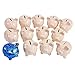 Decorate Your Own Piggy Bank, Kit of 12 Piggy Banks, Craft for Kids, Ceramic Piggy Bank with Rubber Stopper, Craft Project, Kids Crafts, Create a Keepsake, Personalize & Individually Decorate