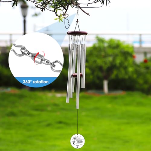 10 Pack Swivel Clip Hanging Hooks, 360 Wind Spinner Hooks, Accessories for Wind Spinner Extra Large Smooth Spinning Dual Clip for Spinning Windsocks, Kites, Flower Pots, Bird Feeders, Lights, Flags