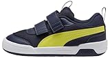 Puma Multiflex 2 Mesh V PS PUMA MULTIFLEX 2 Mesh V PS - Baskets pour Enfant - Bleu Marine - Vert Citron - Pointure 43, Puma Bleu Marine Lux Lime, 28 EU
