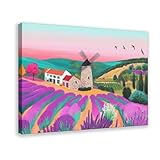 pintar dormitorio provenzal blanco En las opciones de color, puedes elegir un estilo enmarcado y un estilo sin marco. Haz tu pedido según tus necesidades.