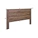 Prepac Stylish Flat Wood Panel Headboard for King Size Beds, Simplistic Wooden King Headboard 2.25