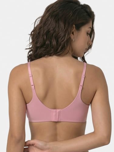 Image of Enamor Bamboo Cotton A077, Side Support, Everyday Women's T-Shirt Bra - 3X Softer, 4X More Absorbent, Antimicrobial, Padded, Wirefree, Full Coverage