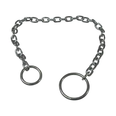 Galvanised Canal Mooring Chain with Rings Cover