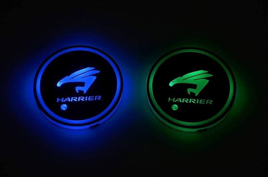 Amazon | ハリアー ドリンクホルダー LEDコースター カップ