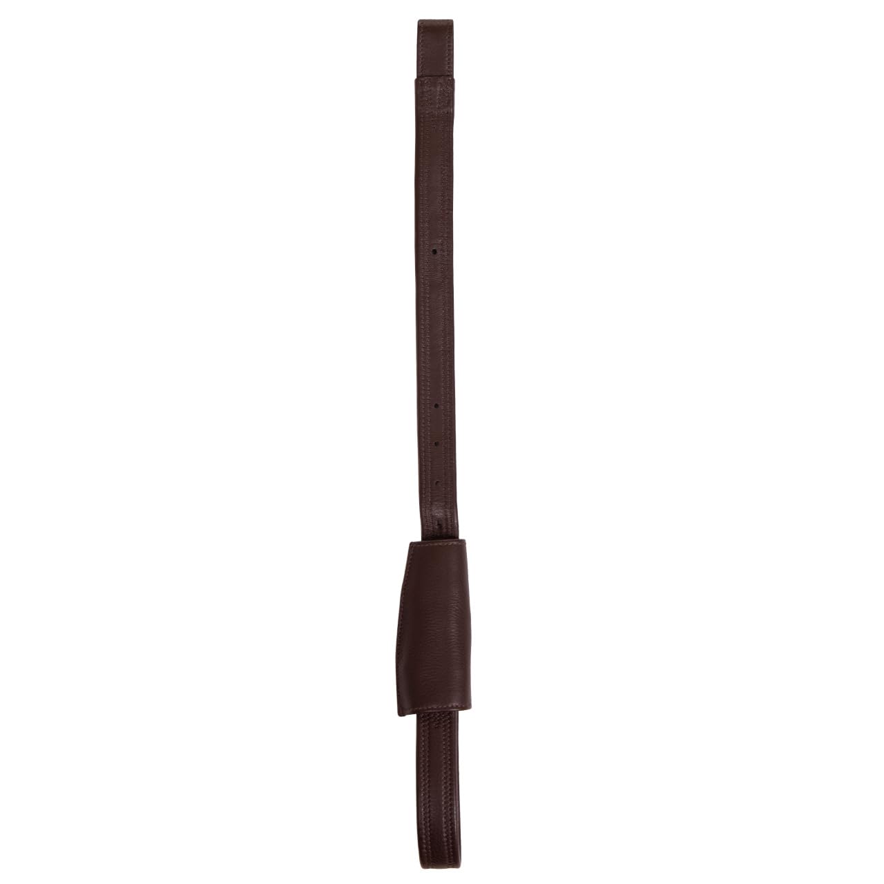 NETPROSHOP Mono Steigbügelriemen Leder schwarz oder braun Größe 60 oder 70, Groesse:70, Farbe:Braun