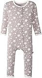 KicKee Pants Unisex Baby Print Fitted Coverall Prd-Kpca213-Fesr, Feather Stars, 6-12 Months
