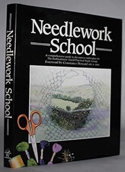 Hardcover Needlework School Book
