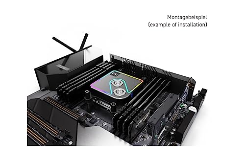 Waterblock CPU Alphacool Core 1 pour un studio de jeu silencieux et lumineux