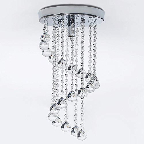 Lustre pluie de cristal K9 pour une atmosphère chaleureuse et magique