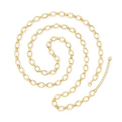 Gold Oval Chain