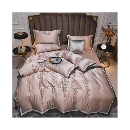 xbhV[c4_Zbg TesAJ[LONC[TCYQ4_ZbgA_炩VL[ȃ[HѕzcJo[iWbp[tj V[cEJo[Zbg ?(Bernie Jade,Queen Size 4pcs)