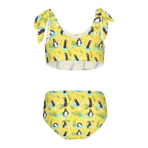 Girl's 2 Piece Swimsuit Penguin Cute Bikini Sets Bathing Suit 208573932