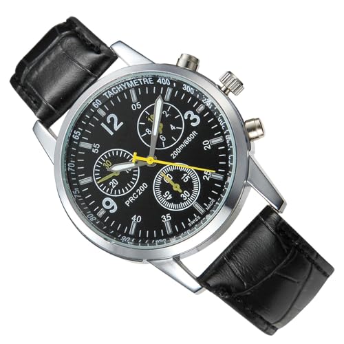 Qutalmi Relojes de Lujo para Mujer, Relojes de Moda para Hombre | Relojes de Negocios para Hombres de Moda | Práctica Herramienta de sincronización, Reloj Elegante para Hombres para el hogar, Viajes,