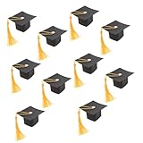 PERSELOSO 10pcs Graduation Dollhouse Accessories for Celebrating Academic Achievements Unique Decoration for Parties and Events Creative Graduation Supplies
