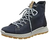 Grau Ecco Damen EXOSTRIKEW Hohe Sneaker, Blau (Marine 1038), 36 EU