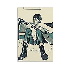 jiandan Paul Mccartney Poster sur toile et décoration murale moderne pour chambre familiale, 20 × 30 cm - Les Beatles, Paul McCartney, John Lennon, RIngo Starr, George Harrison