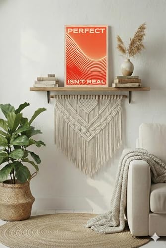 Image of BLINKART Surreal Art Aesthetic Modern Art Walls With Frame | Natural Wood Texture | Living Room Bedroom Office Wall Decoration | Poster Home Decor Frames Wall Bedroom | 12x8 Inches (D344)