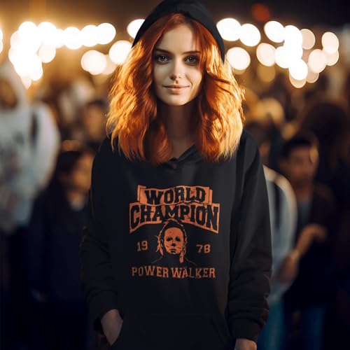 Michael Myers Hoodie World Champion 1975 Blended Cotton Midweight Unisex Pullover4