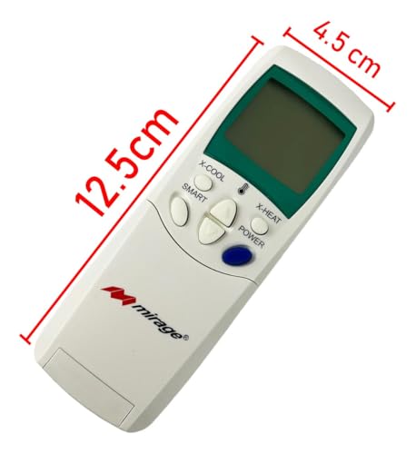 Listado de Control Remoto Aire Acondicionado los más recomendados. 26 Control Remoto Aire Acondicionado marca Mirage (2)