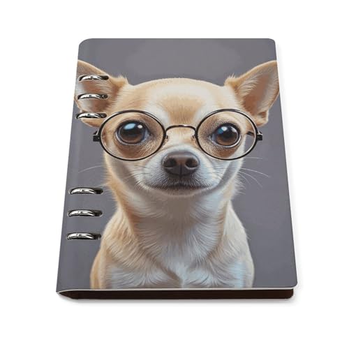 Carnet de notes A5 en cuir synthétique pour ne plus perdre vos pages avec ce classeur
