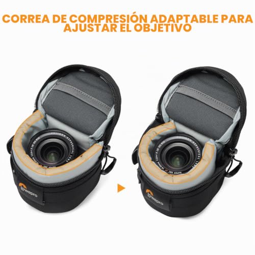 Pouch de lente para evitar polvo en objetivos mirrorless Lowepro ProTactic LCS III 3