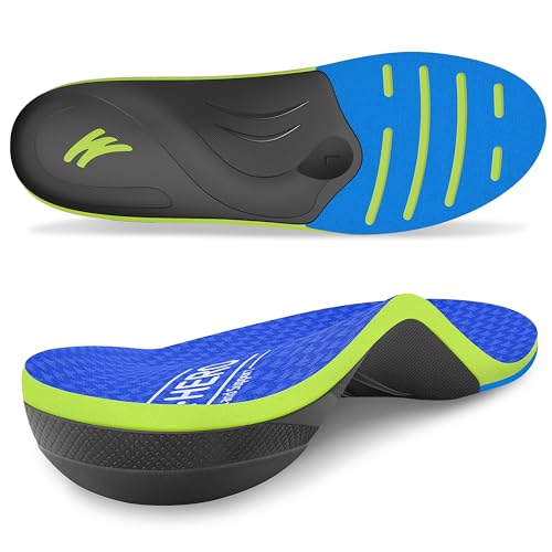 WalkHero 220+ lbs High Arch Support Insoles